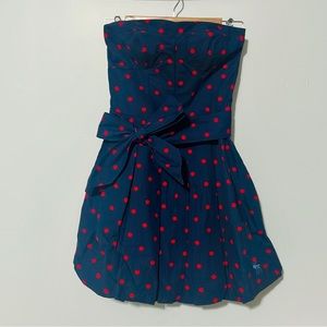 Abercrombie & Fitch Strapless Bubble Mini Dress